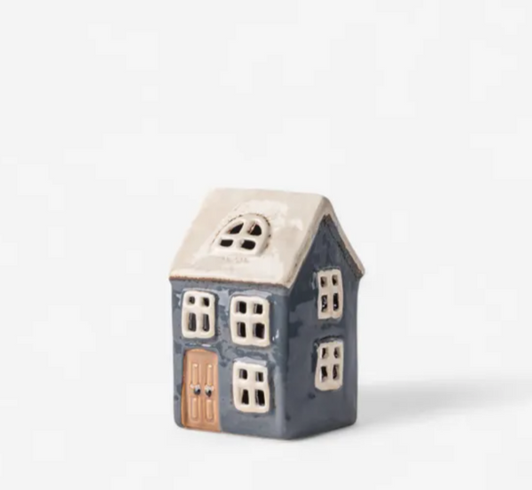 Tealight Town - Alsace House Navy TTHN