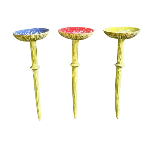 Ceramic Mushroom Bee Feeder CMBF