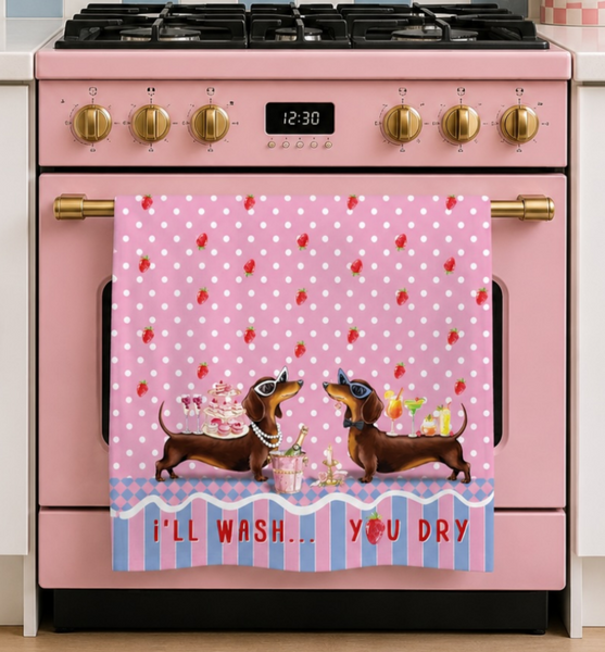 Tea Towel - Dachshund TTD