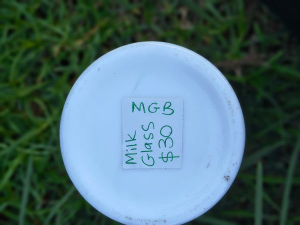 Vintage Milk Glass Vase MGV