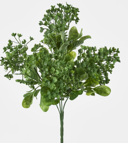 Faux Flowers - mixed leaf bush assorted MLB