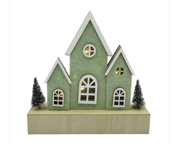 Tealight Town - Wooden & Felt LED