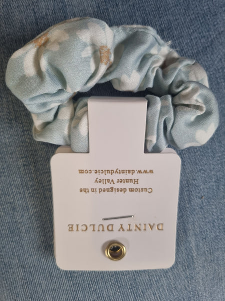 Dainty Dulcie Mini Scrunchie Agatha Blue DSAB