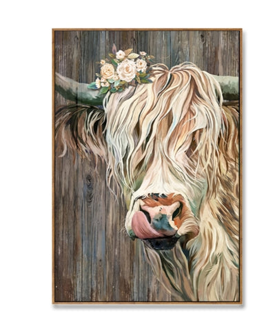 Art - Highland Cow Bonnie
