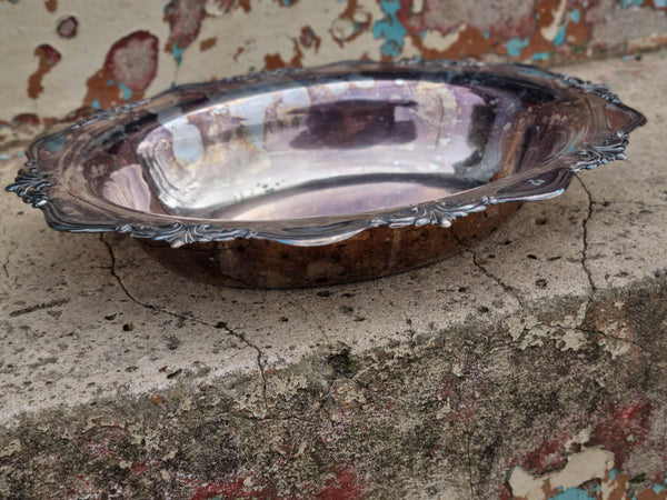 Vintage Silverplate Serving Bowl MSSB