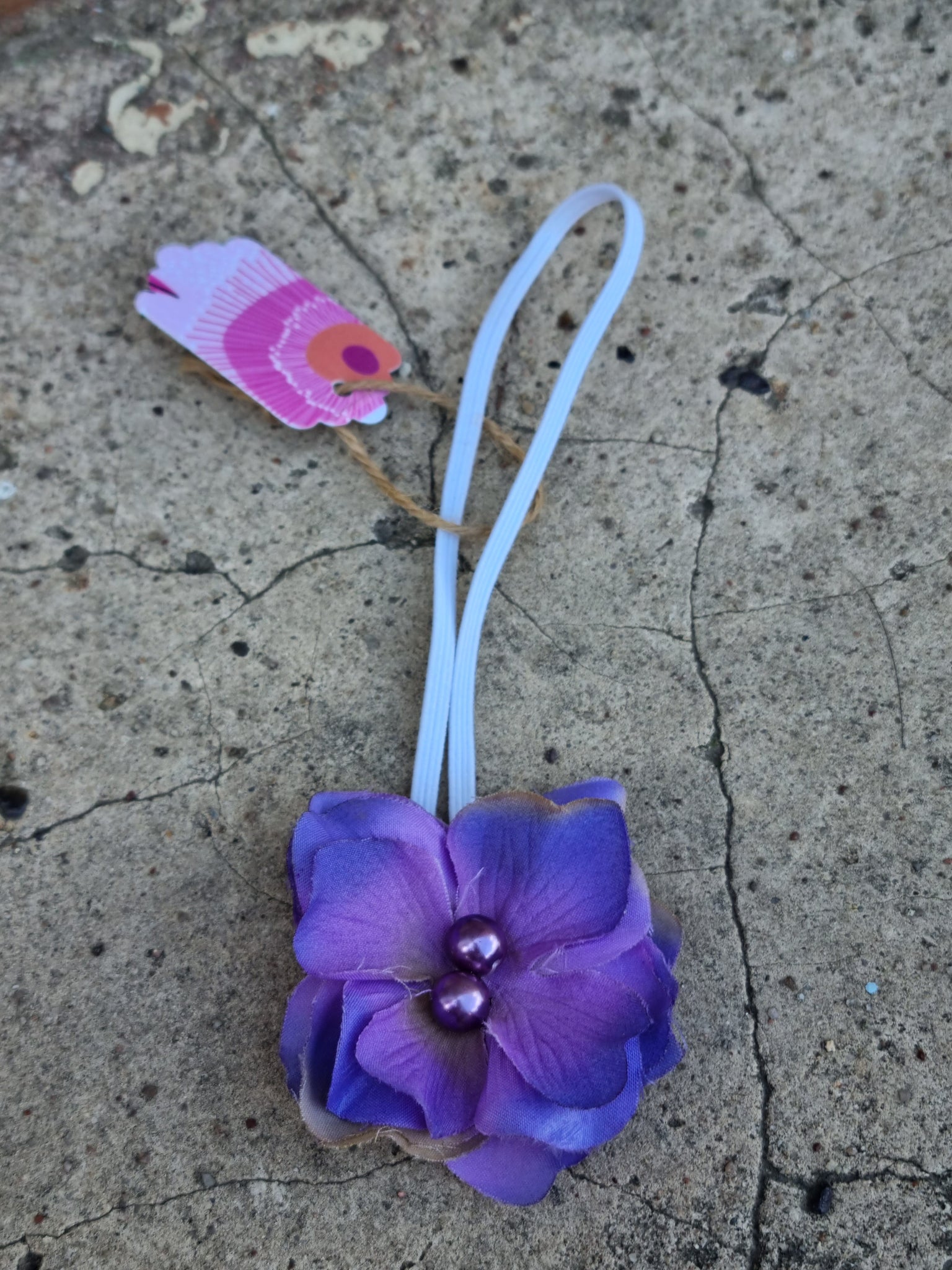 Baby Headband Purple BHP