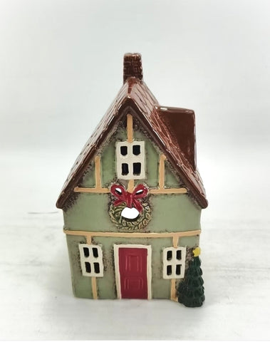 Tealight Town - Green Christmas TTGC
