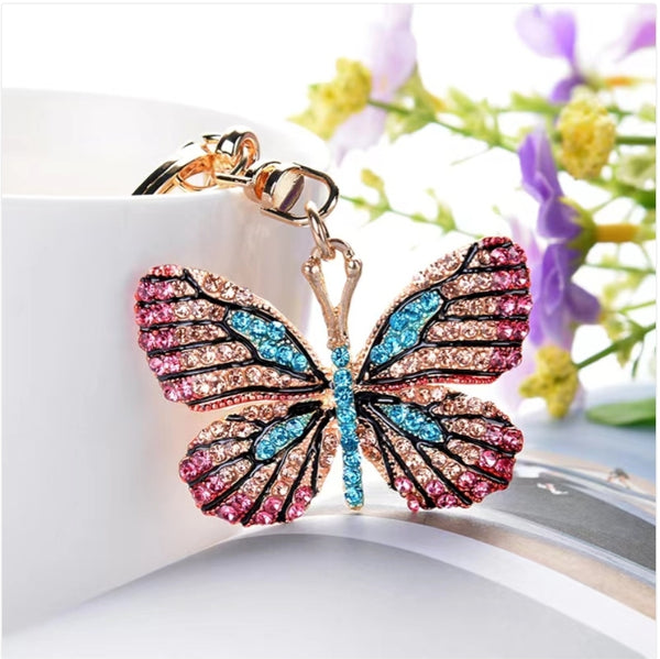 Keyring - Glitzy Butterfly KGB