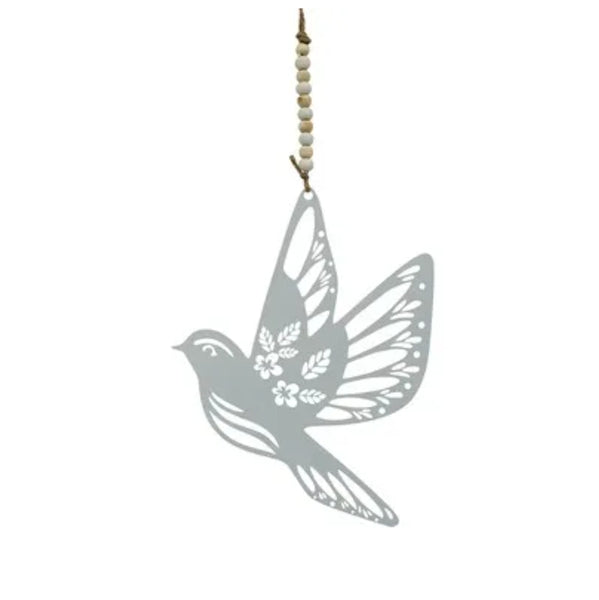 Decoration - Metal Bird Assorted Colours MBP