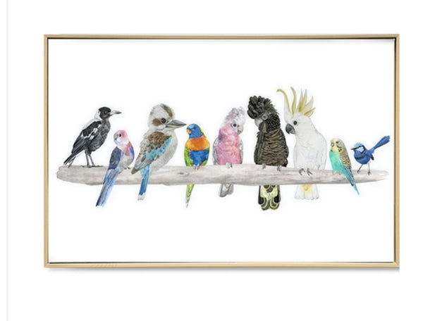 Art - Birds Framed Art