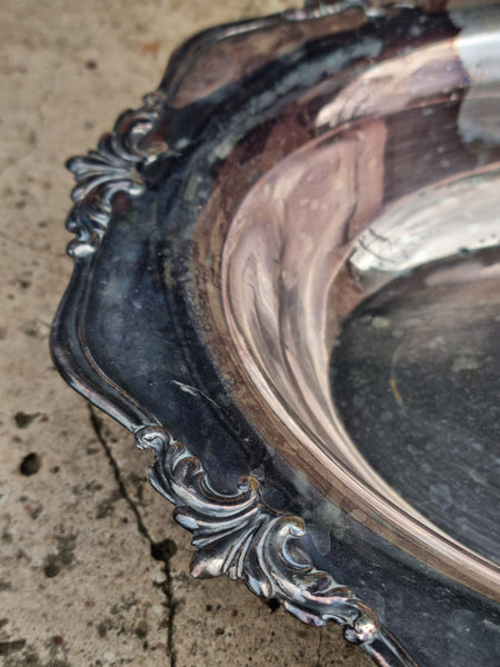 Vintage Silverplate Serving Bowl MSSB