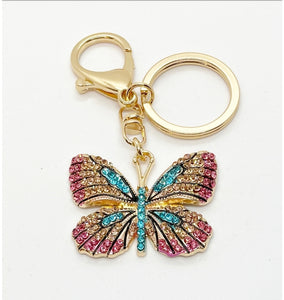 Keyring - Glitzy Butterfly KGB