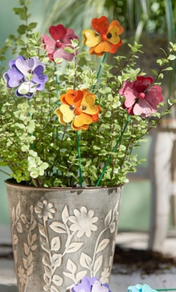 Metal Flowers Cosmos assorted colours MCF