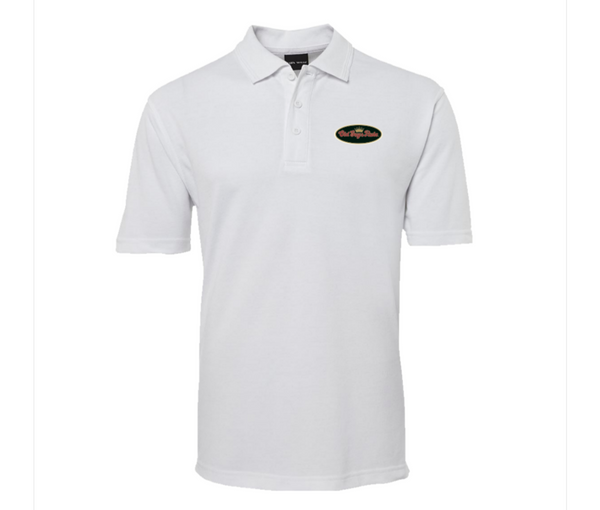 Old Guys Rule TShirt - White Polo Shirt WPS 💚