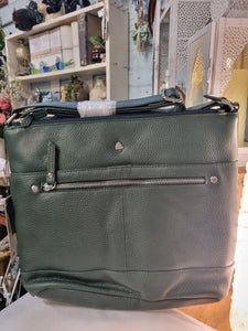Greenwood Leather - Evergreen Crossbody Leather Bag – Soft Pebbled Leather GLG
