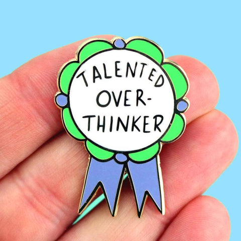 Jubly-Umph Talented Over-Thinker Lapel Pin JTO 🌟