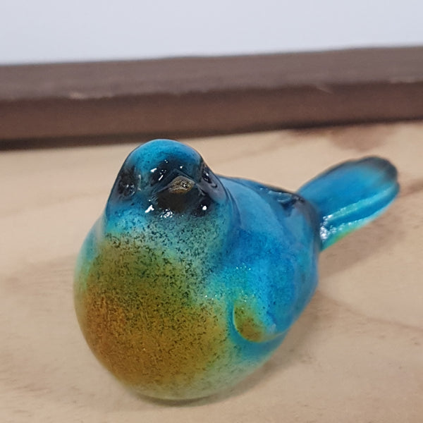 Decorative - resin bird assorted colours Small