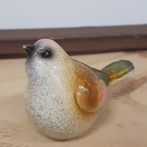 Decorative - resin bird assorted colours Small