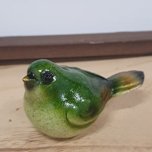 Decorative - resin bird assorted colours Small