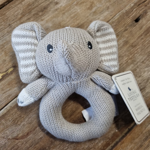 Knitted rattle Elephant KRER ○