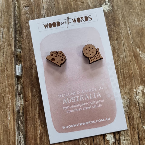 Earrings - Cheese and Crackers WCC ...
