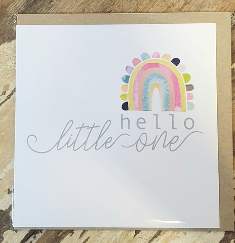 Card - Hello little one CHLO ○