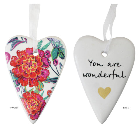 Ceramic tag  - you are wonderful CTW