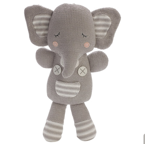 Knitted Elephant Toy KET ○
