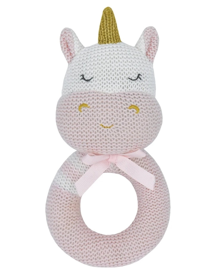 Knitted rattle Unicorn 2025 KRU