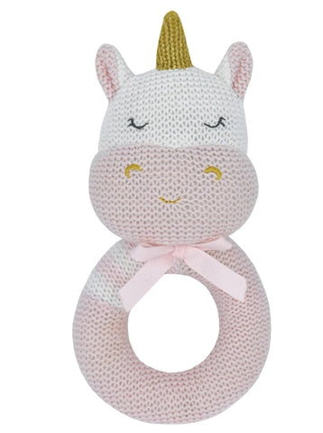 Knitted rattle Unicorn 2025 KRU