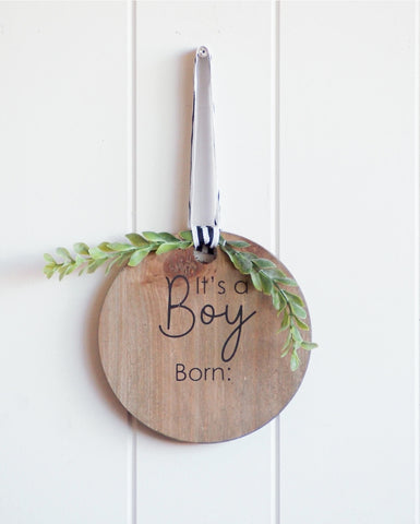 Wall Hanging - It's a Boy WHB +