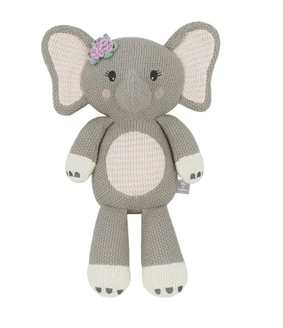 Knitted Ella the Elephant Toy KEET