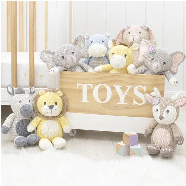 Knitted Ava the Fawn Toy 2025 KAFT
