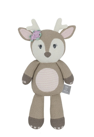 Knitted Ava the Fawn Toy 2025 KAFT