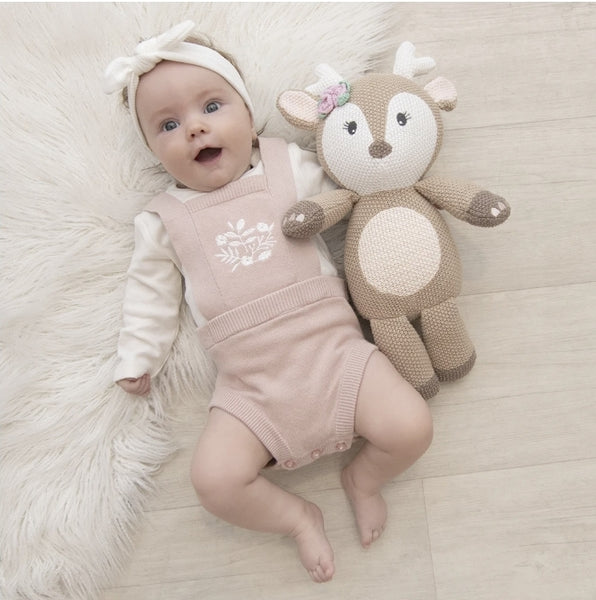 Knitted Ava the Fawn Toy 2025 KAFT