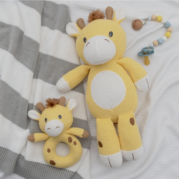Knitted toy - Noah the Giraffe