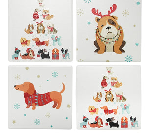 Coasters - Christmas Dogs CCDD ...
