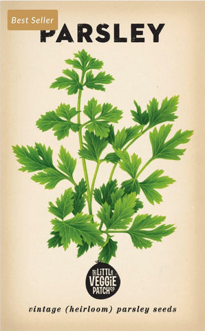 Seeds - Heirloom Seeds - Parsley Italian VPI 2024