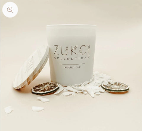 Candle - Zukci Collections - Positivity - Coconut & Lime ZCL