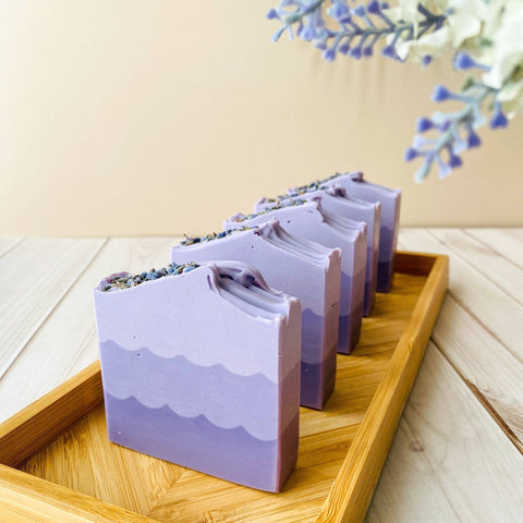 Soap - Australian Handmade Artisan Natural Soap - Purple Forest SPF
